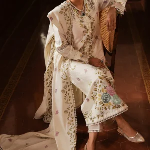 Ivory Semi Formal 3-Piece Suit